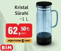 KRİSTAL SÜRAHİ